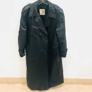 Towne London Fog Black Men Rain Coat